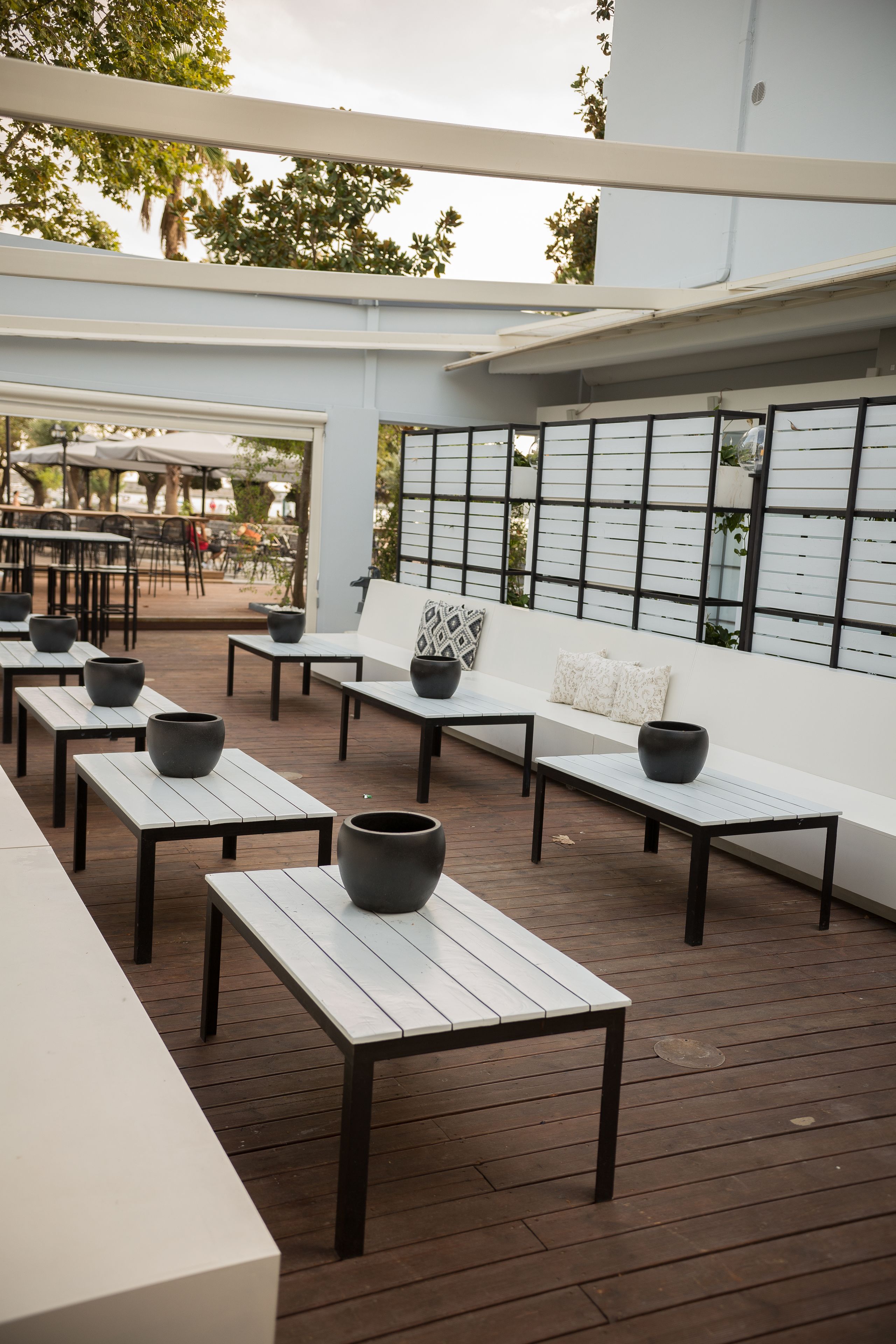 Opções para refeição ao ar livre