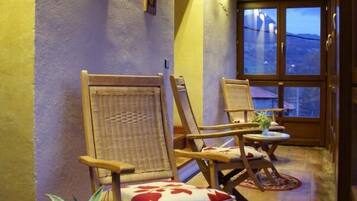 Triple Room, Private Bathroom | Balcony view