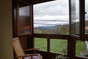 Double or Twin Room, Private Bathroom | Balcony view