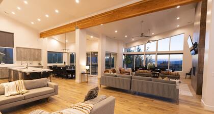 Nouvelle résidence de ski de luxe de 12 chambres à coucher, Deer Valley, avec terrain de jeux intérieur. SOMMEIL 50+