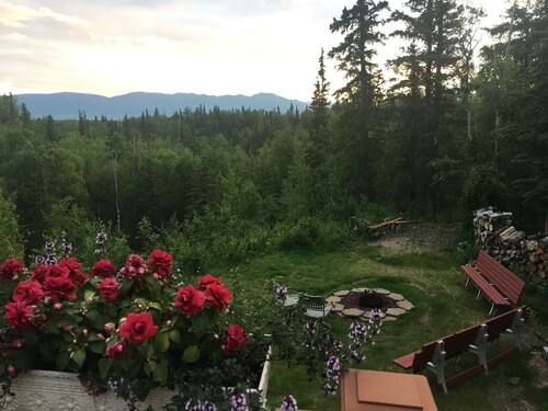 Mountain Vista Retreat, exzellente Aussicht, privater Eingang und Wohnbereich