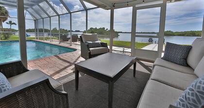 Oceanfront home w/sunset views of Sarasota Bay