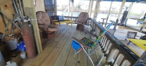 Interior - Welcome to Little Caillou Packing Camp on Bayou Little Caillou. .  (Chauvin)