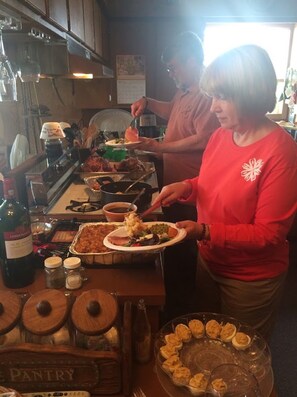 Dining - Welcome to Little Caillou Packing Camp on Bayou Little Caillou. .  (Chauvin)