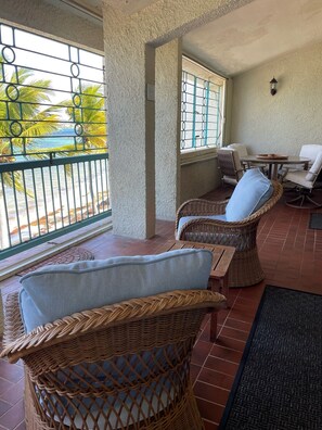 Interior - Private beachfront condo with beautiful views of the ocean. (Christiansted)