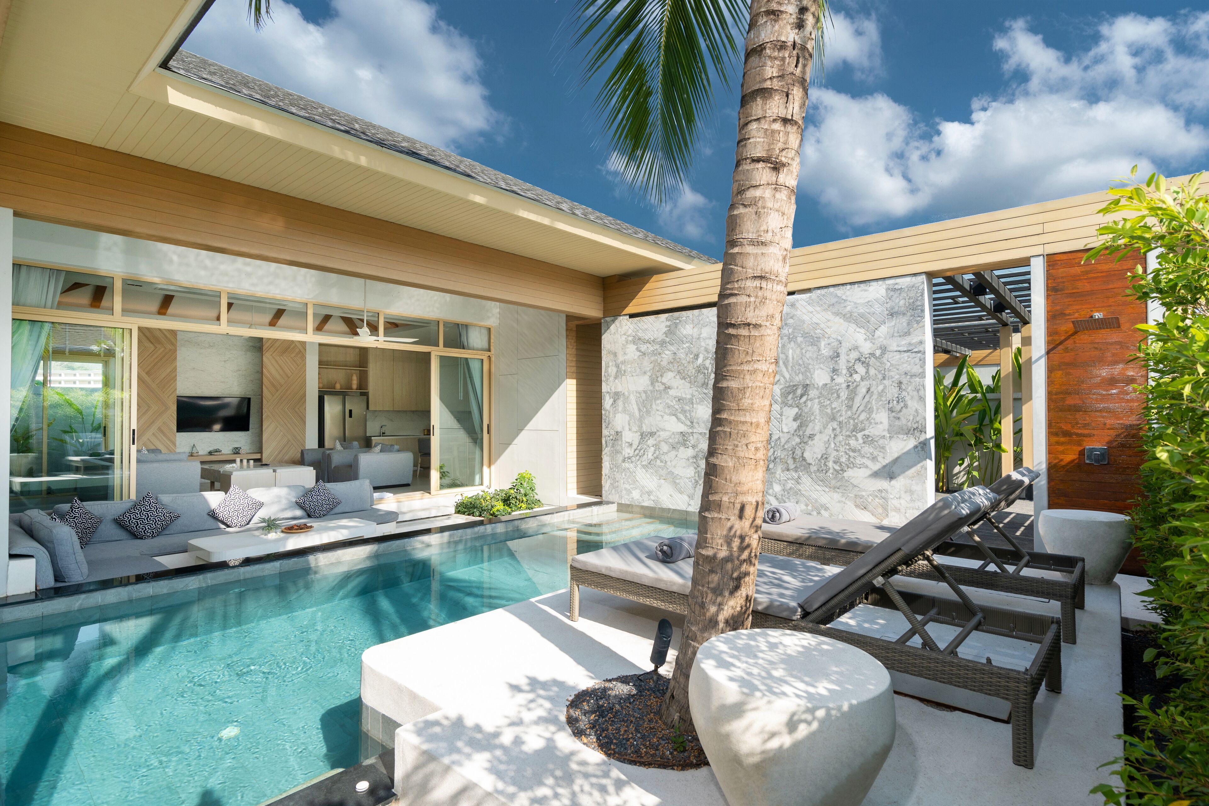 2 Bedroom Villa with Private Pool | Terassi/patio