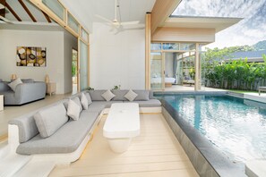 3-Bedroom Villa with Private Pool | View from room