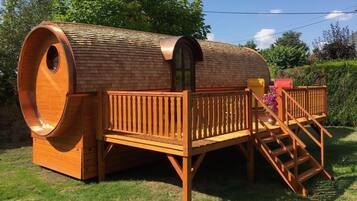 Façade de l’hébergement