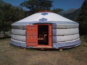 Cabaña Grand, varias camas, no fumadores | Vistas desde la habitación