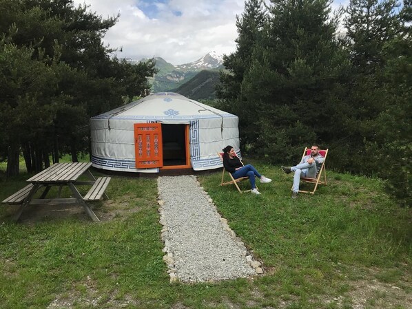 Cabaña clásica, no fumadores | Vistas desde la habitación