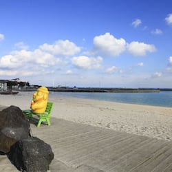 Beach nearby, white sand