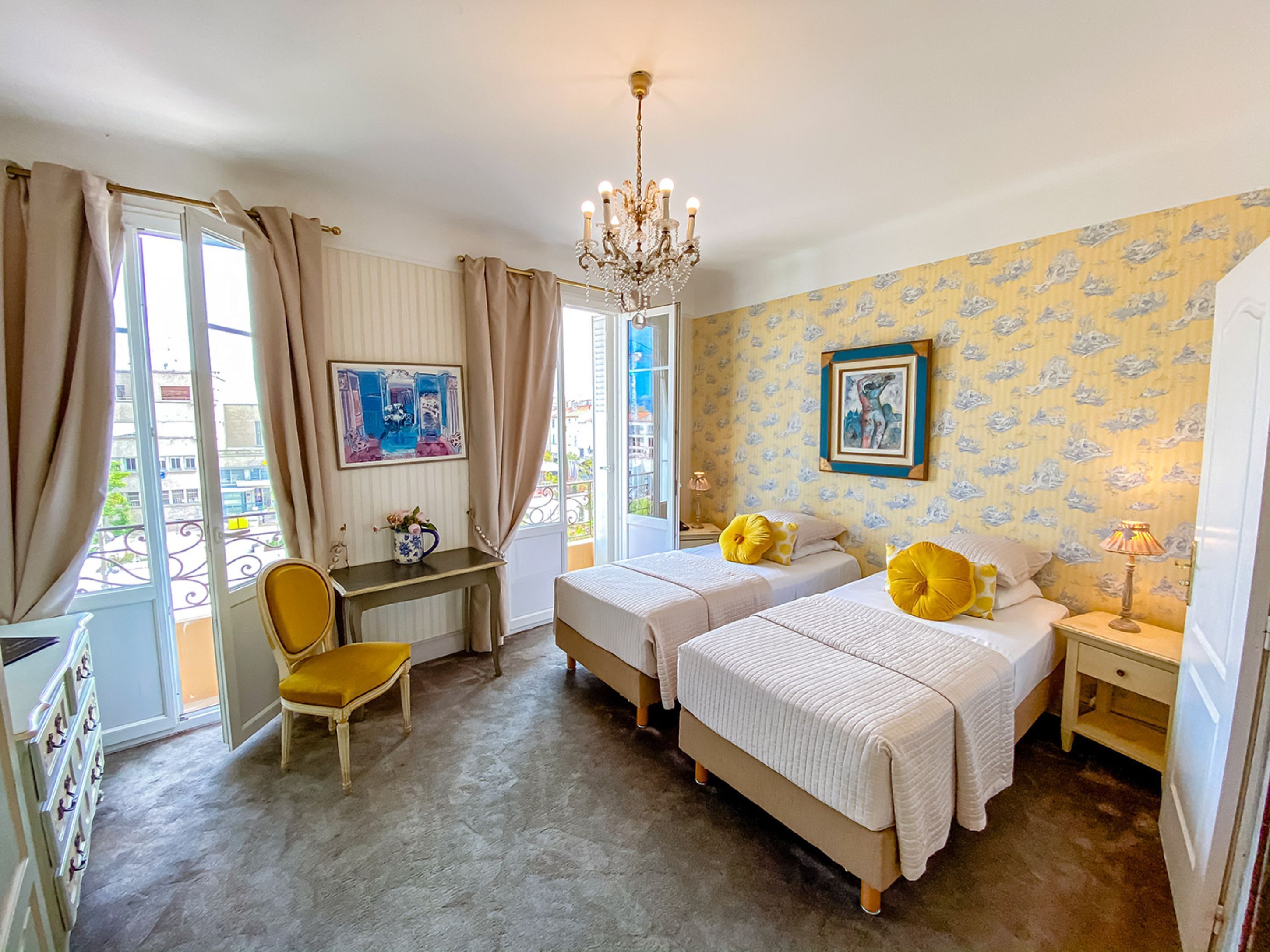 superior twin room, park view | 1 bedroom, in-room safe, individually decorated, individually furnished