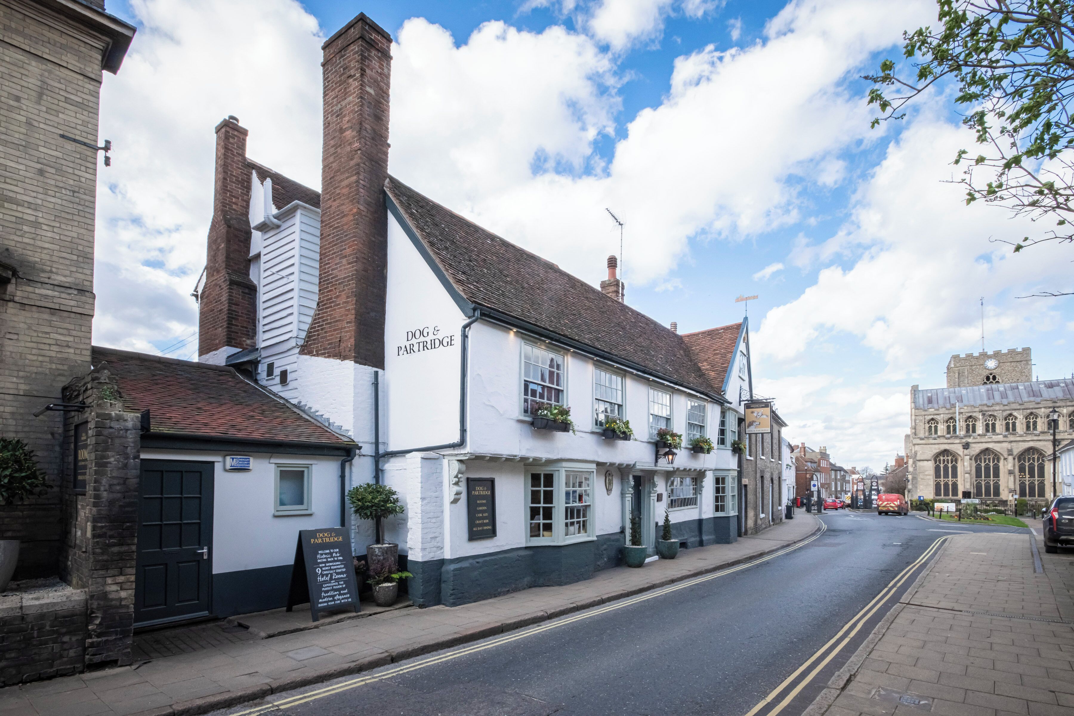 Fassade der Unterkunft