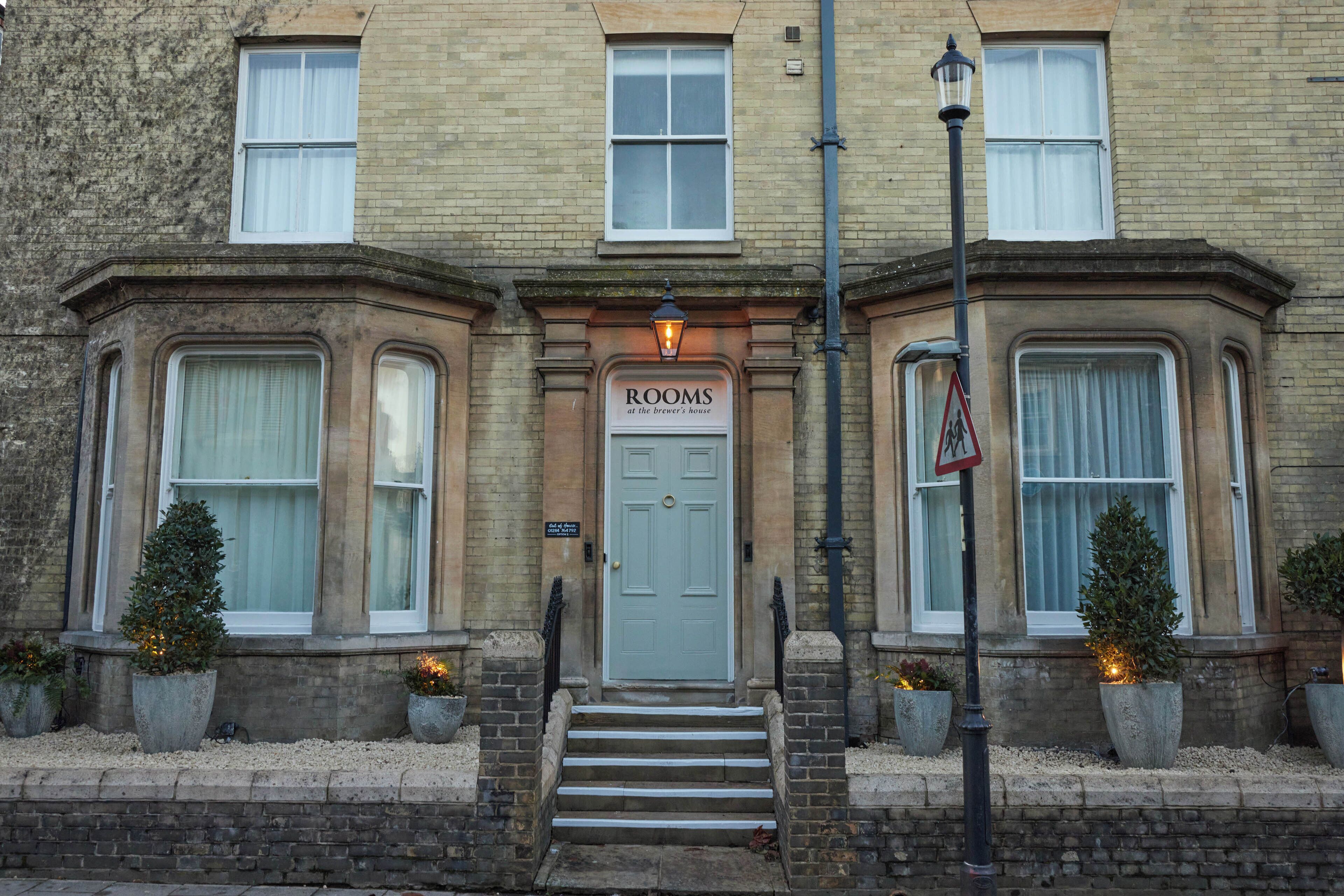 Overnatningsstedets facade