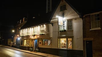Overnatningsstedets facade