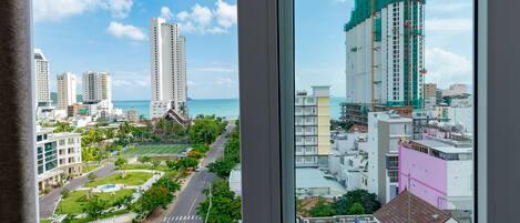 Minibar, in-room safe, desk, blackout curtains
