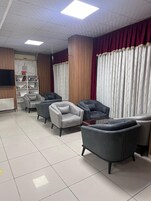 82-inch LED TV with satellite channels, TV