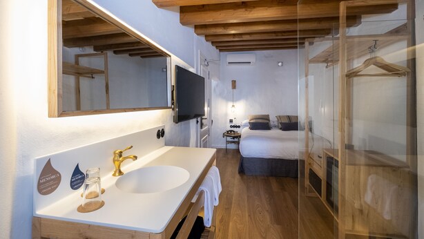 Kamar Double, teras, pemandangan kota