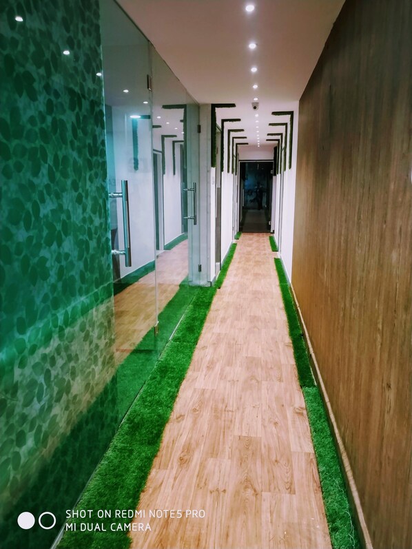 Interior entrance