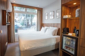 Deluxe-dobbeltværelse - 1 queensize-seng | Premium-sengetøj, gratis minibar, individuelt design
