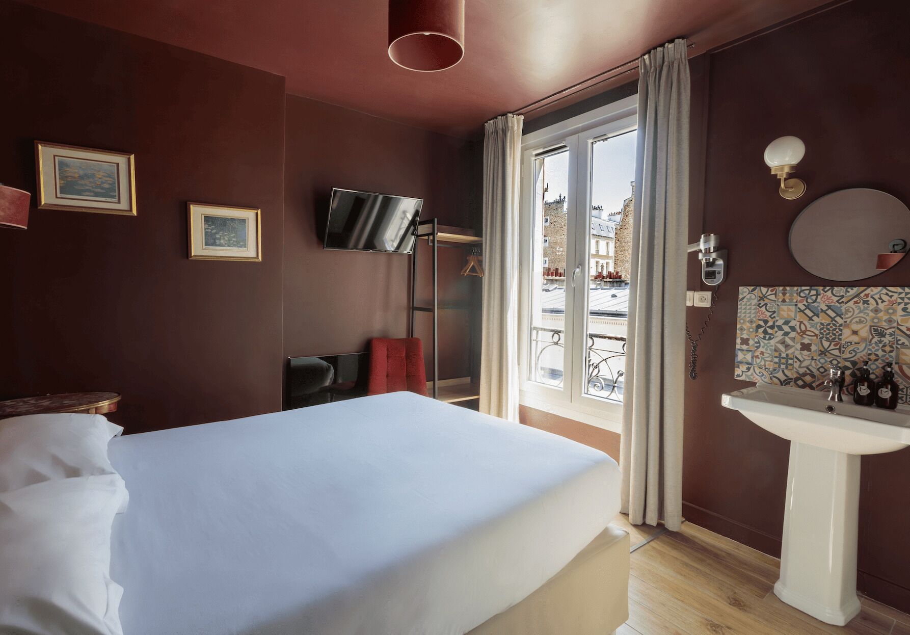 舒適雙人房 | 獨特設計、獨特裝修、書桌、隔音