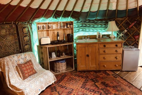 Tenda Romantica, letti multipli, non fumatori | Angolo cottura privato | Frigorifero nell'area comune, bollitore elettrico