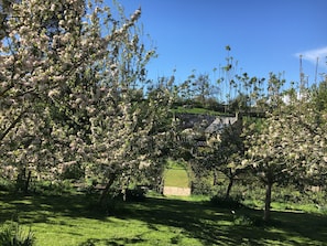 Blick von der Unterkunft