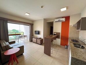 Appartement Deluxe, véranda | Cuisine privée