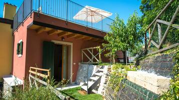 Quarto luxo | Terraço/pátio