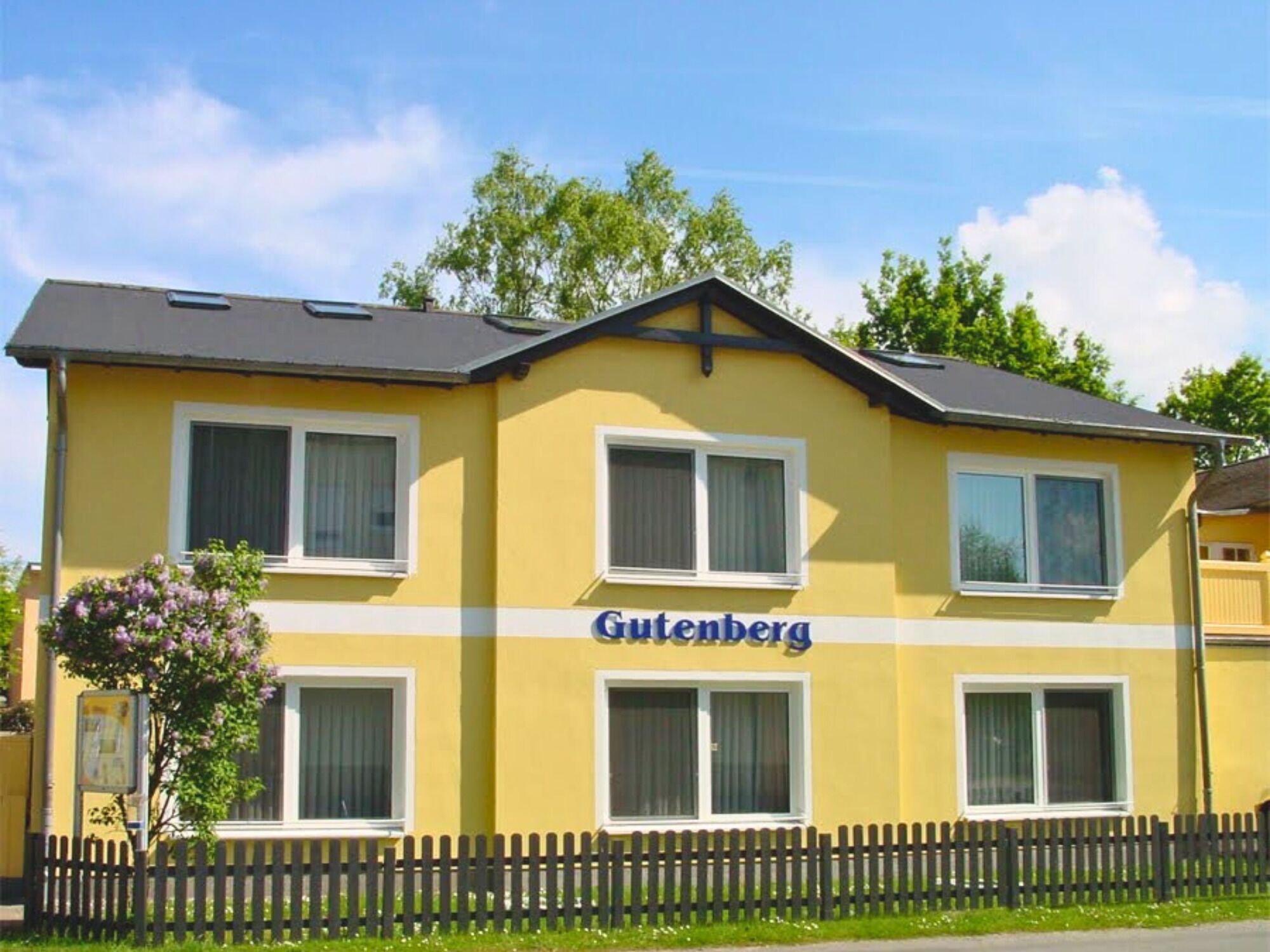 Façade de l’hébergement 