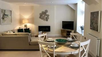 Apartment, 2 Bedrooms | Living area | Flat-screen TV
