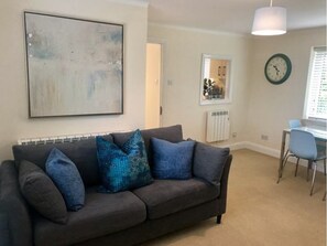 Apartment, 2 Bedrooms | Living area | Flat-screen TV - Upper Flat (Oxford)