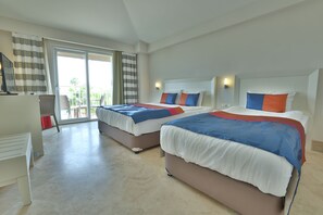 Ropa de cama de alta calidad y artículos del minibar gratis 