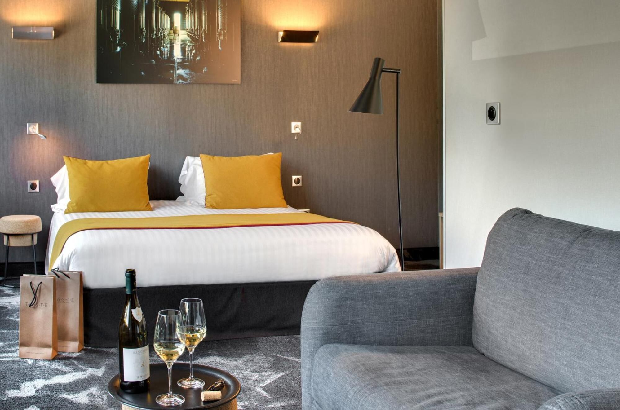 in-room safe, desk, blackout curtains, soundproofing