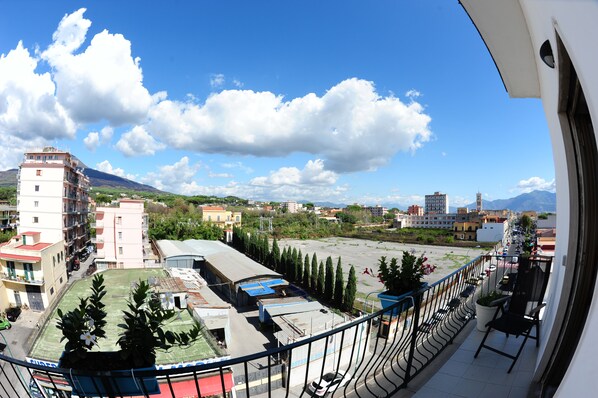 Quadruple Room, Balcony, Mountainside | Balcony