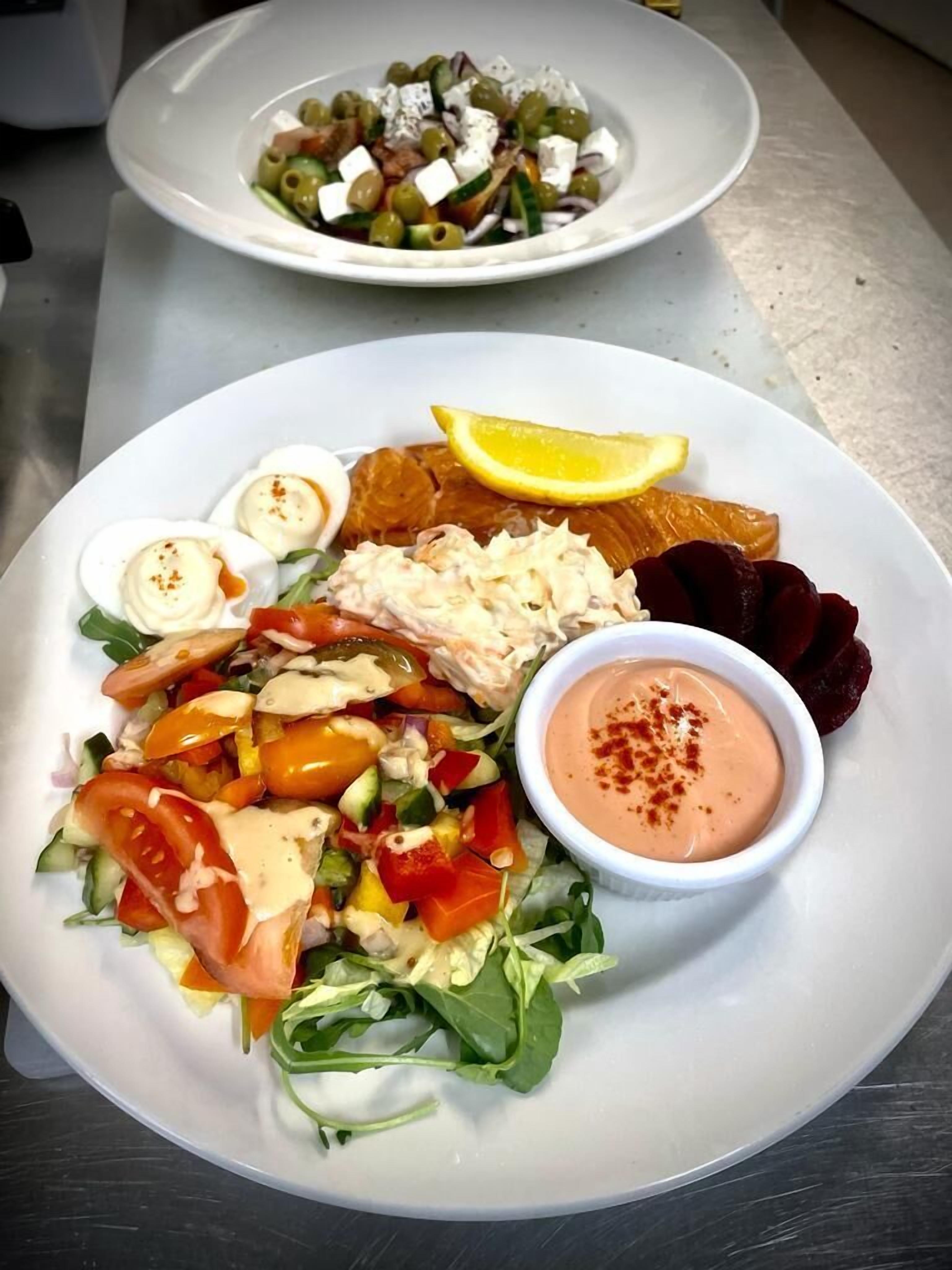 lunch and dinner served