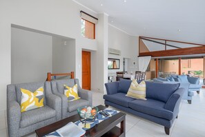 Deluxe Villa, 3 Bedrooms | Living area | TV, table tennis - San Lameer Villa Rentals 13937 (Southbroom)