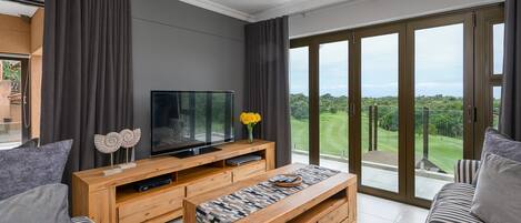 Luxury Villa, 4 Bedrooms | Living area | Flat-screen TV, ping pong