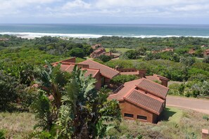 Blick von der Unterkunft