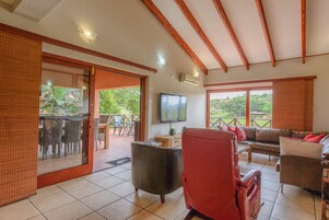 Premium House, 5 Bedrooms | Living area | TV