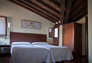 Rollaway beds, free wired Internet, bed sheets