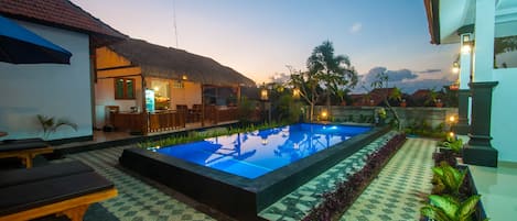 Façade de l’hébergement