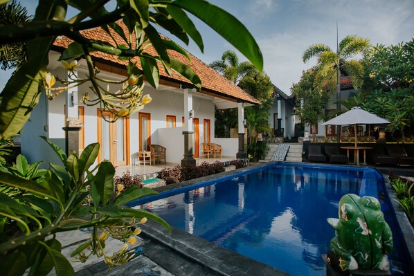 Front of property - The Dagan Bungalow (Penida Island)