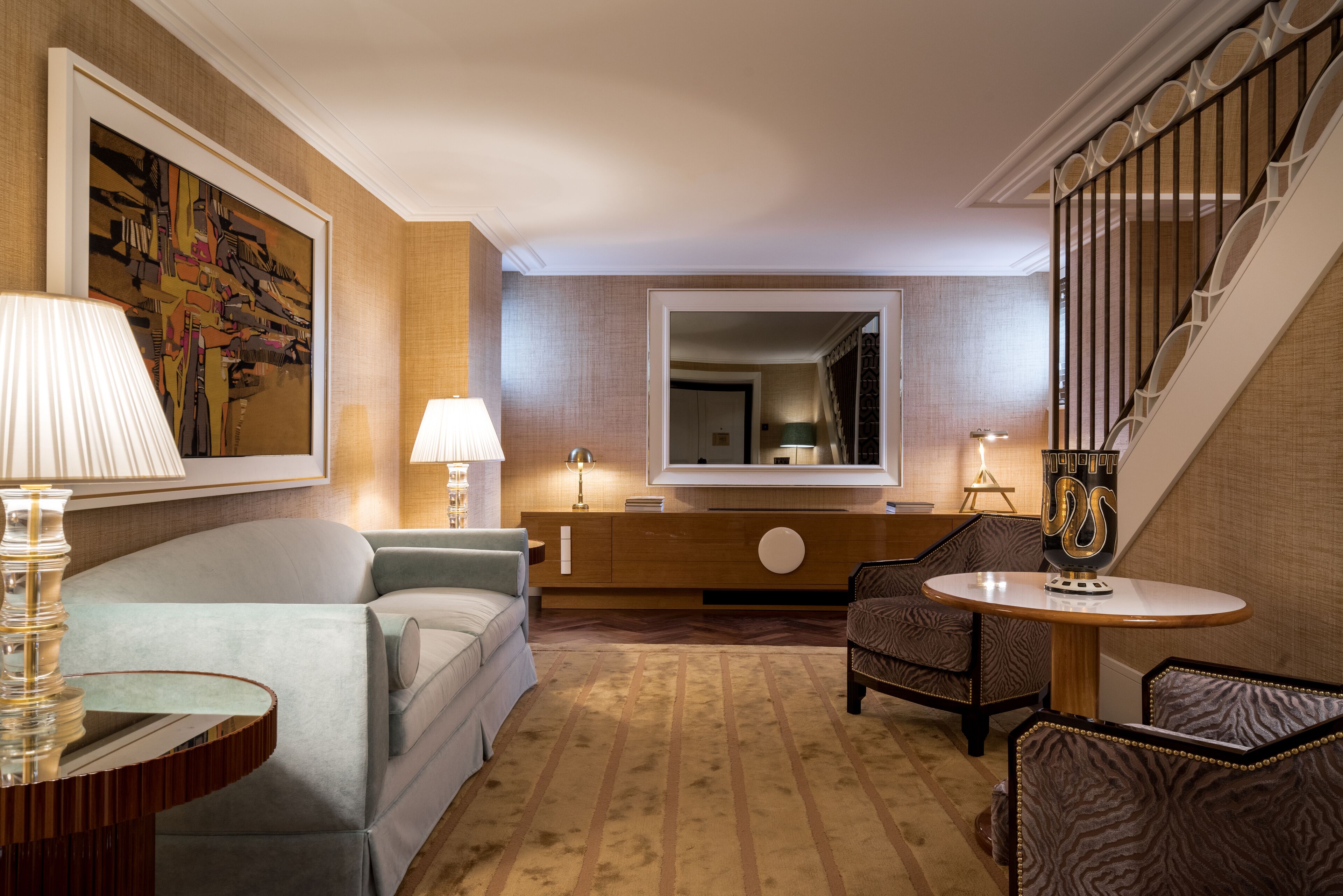 la suite excessive | egyptian cotton sheets, premium bedding, pillow-top beds, minibar