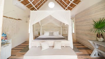 King Suite Partial Ocean View | Egyptian cotton sheets, premium bedding, down comforters, minibar