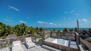 Phòng Suite Premium, quang cảnh biển | Hiên