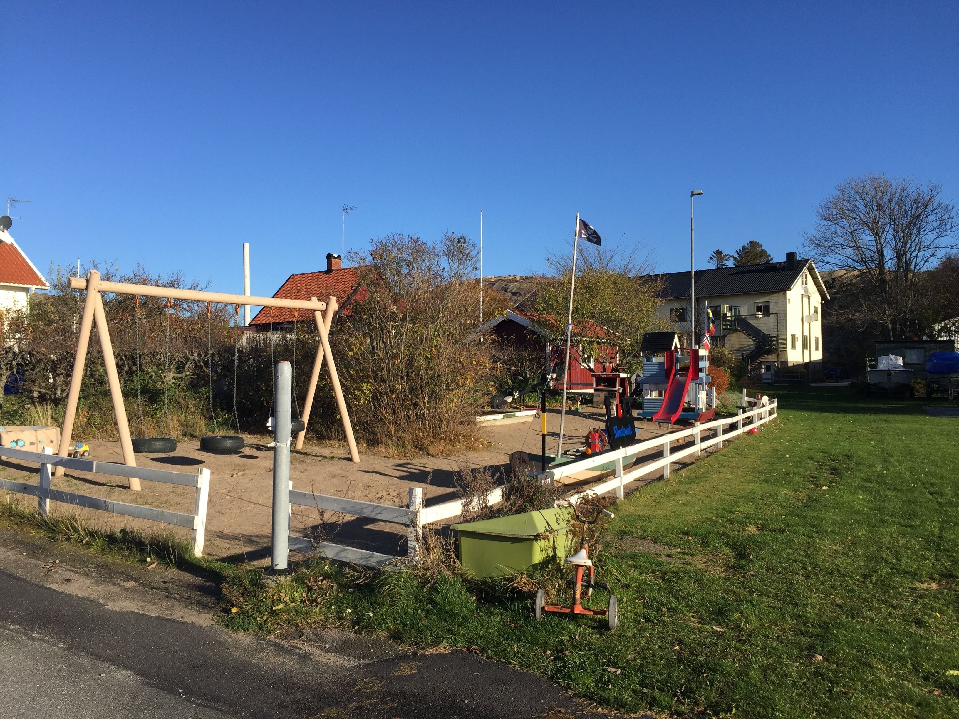 Utendørs lekeområde for barn