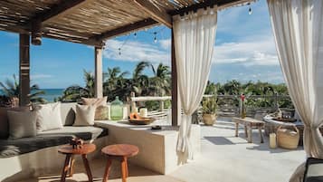 Villa Chakté 3 bedrooms | Terraza o patio