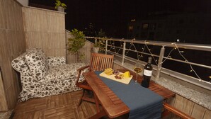 Appartement Ville, 2 chambres, terrasse | Terrasse/Patio