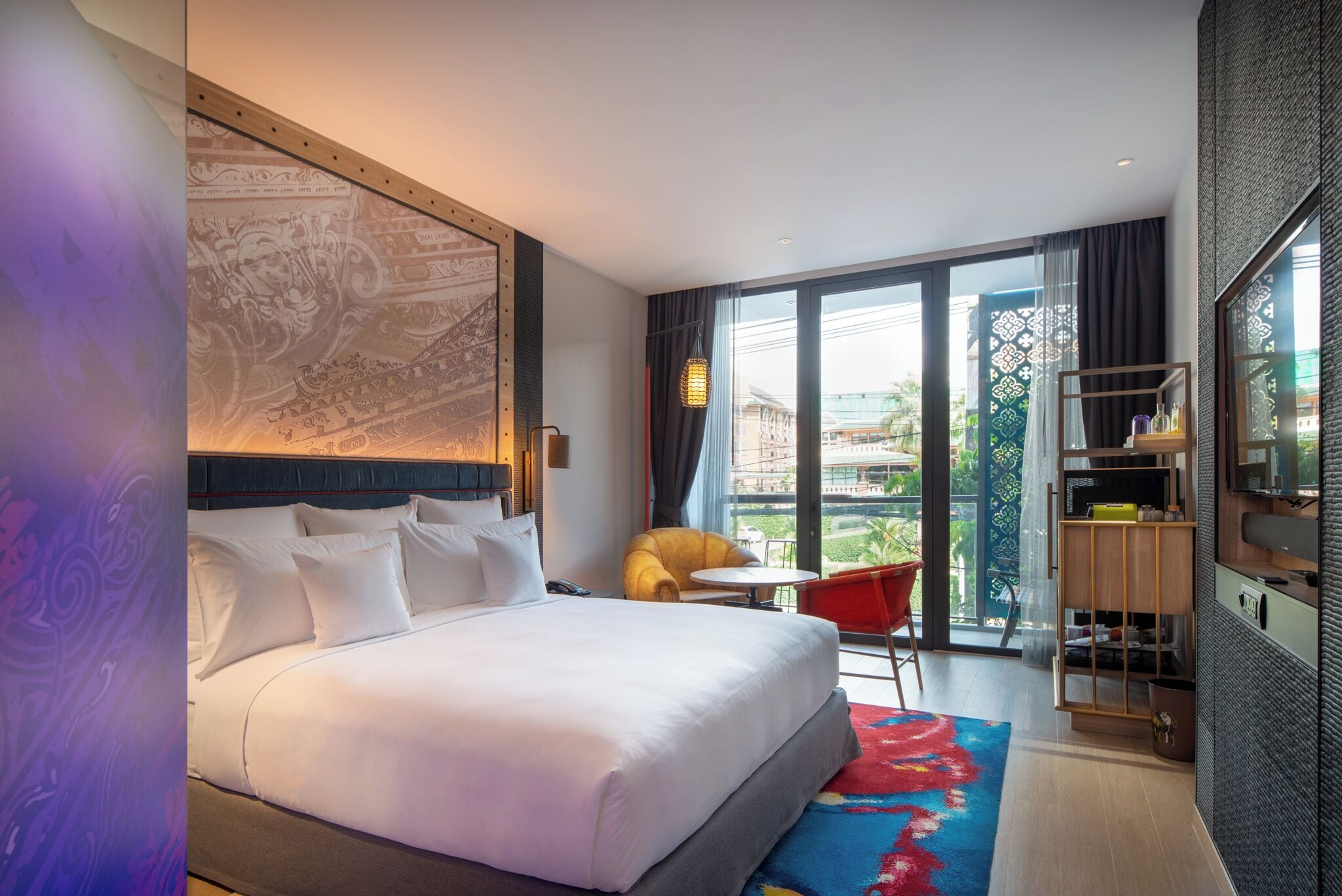 Chambre Standard, 1 très grand lit, vue ville | 1 chambre, literie de qualité supérieure